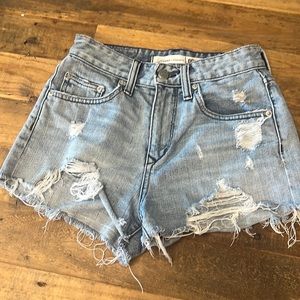 Lovers + Friends Jean shorts